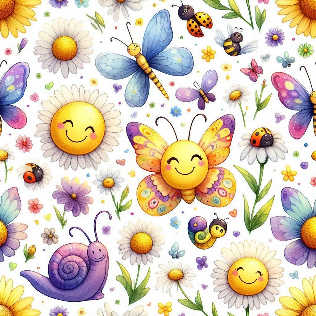 Spring Bugs Sticker Tear Sheets
