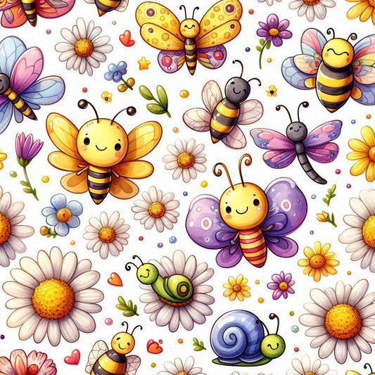 Spring Bugs Sticker Tear Sheets