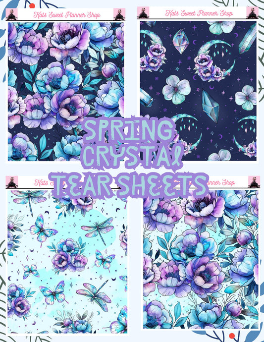 Spring Crystal Tear Sheets