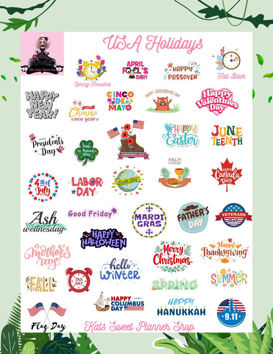 USA Holidays