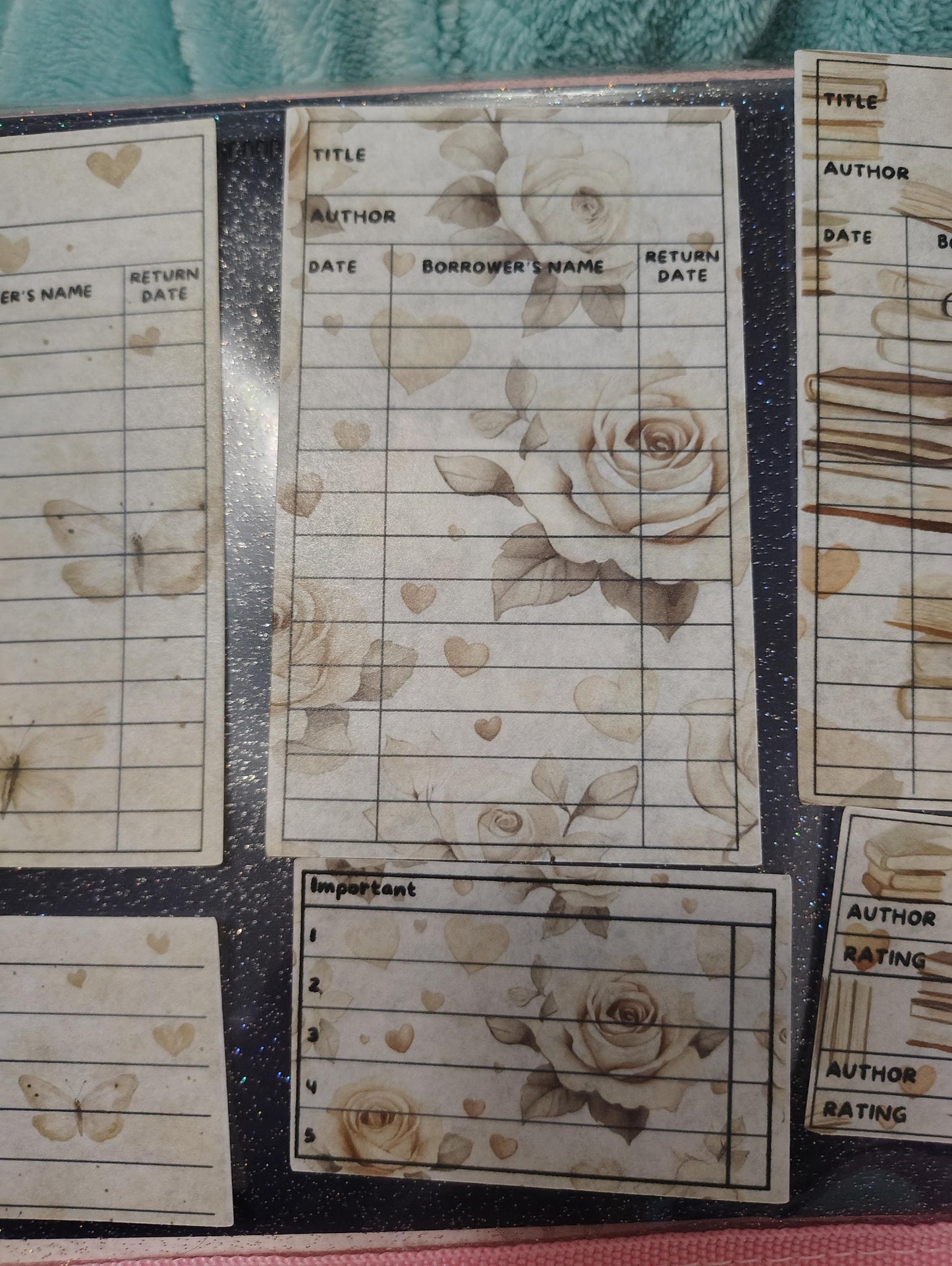 Love & Planning Library Cards