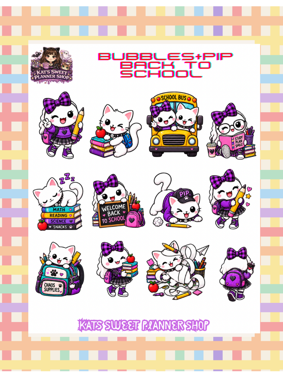Bubbles & Pip: Back to School