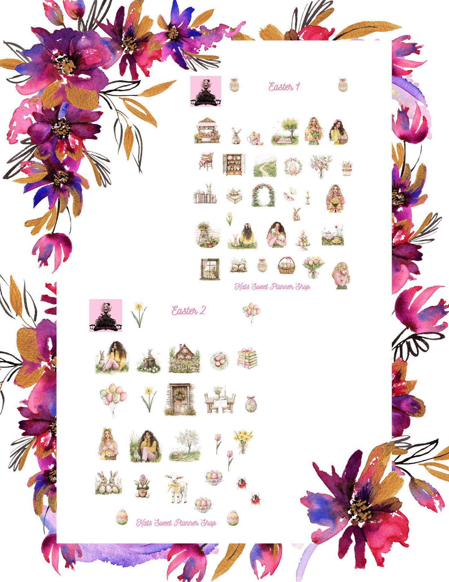 Easter Sticker Kit