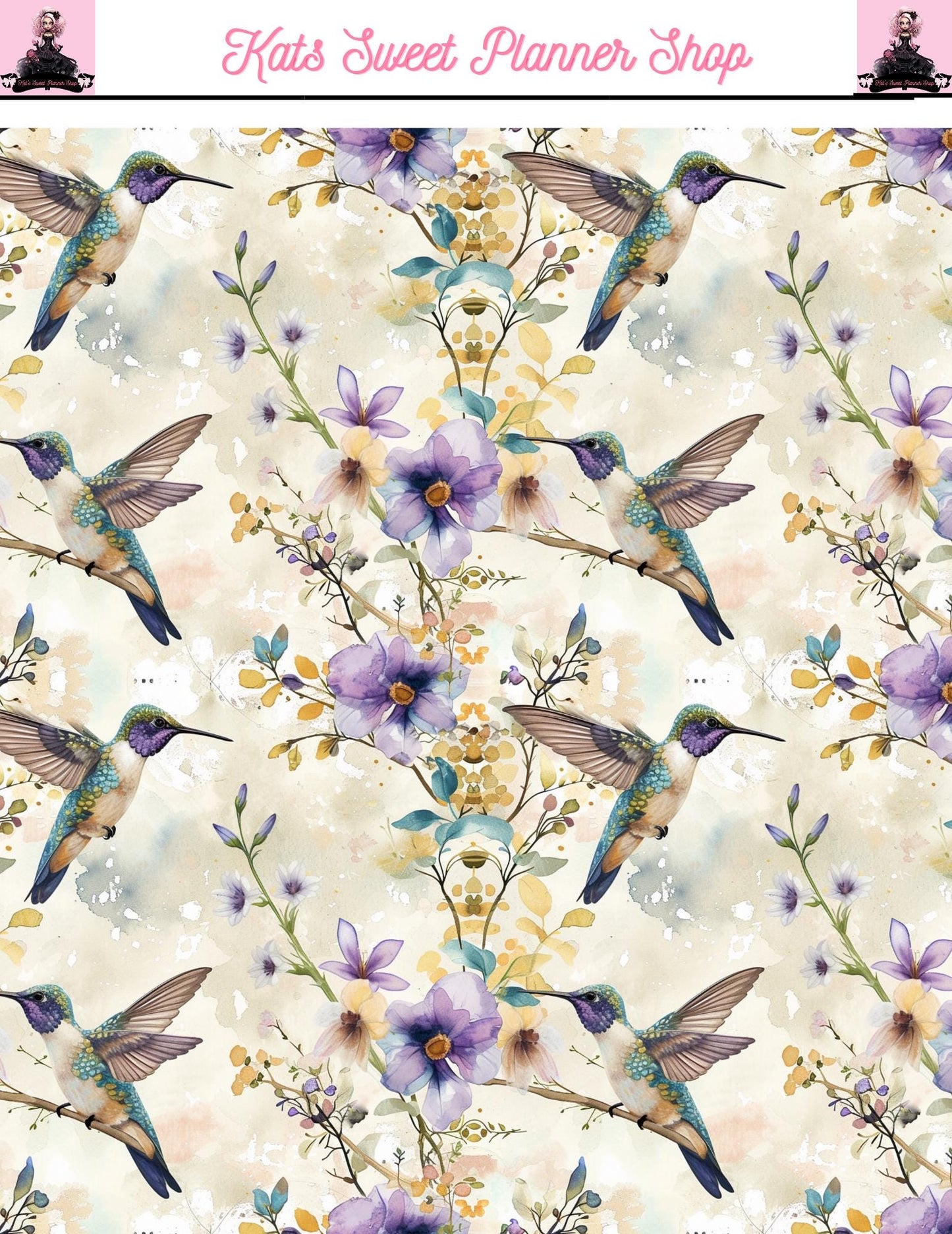 Hummingbirds 2 Tear Sheets