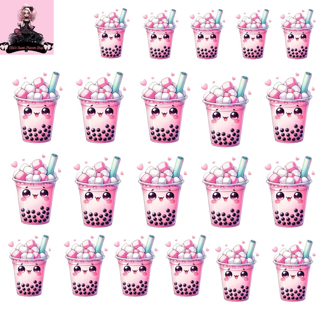 Boba Sticker Sheet