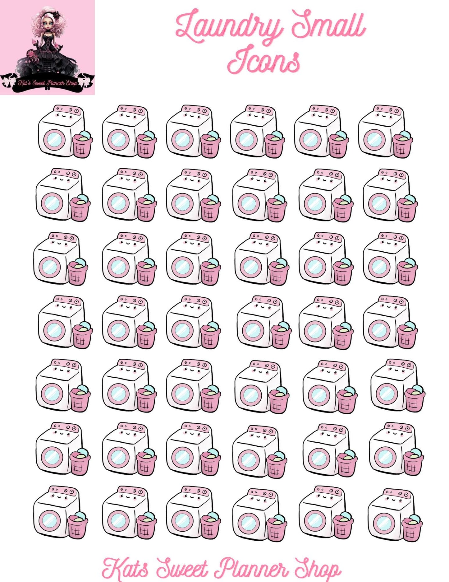 Laundry Small Icons