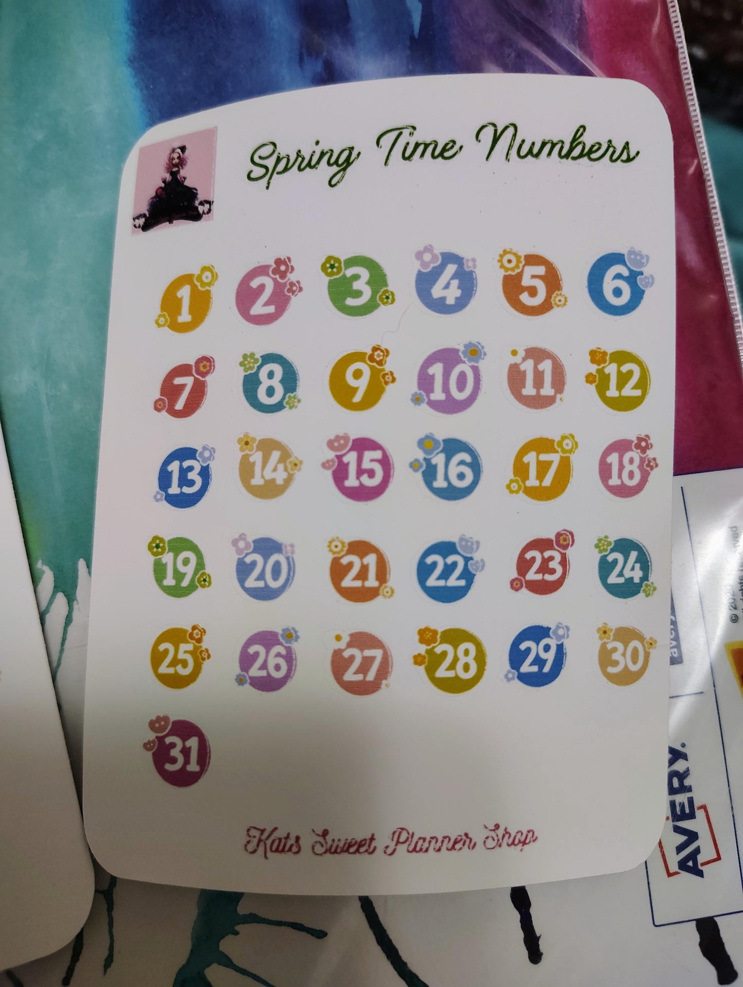 Spring Time Numbers