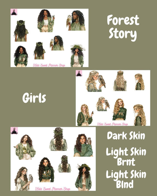 Forest Story Deco Girls