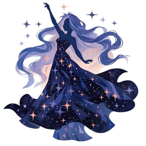 In the Stars Die Cut Sticker