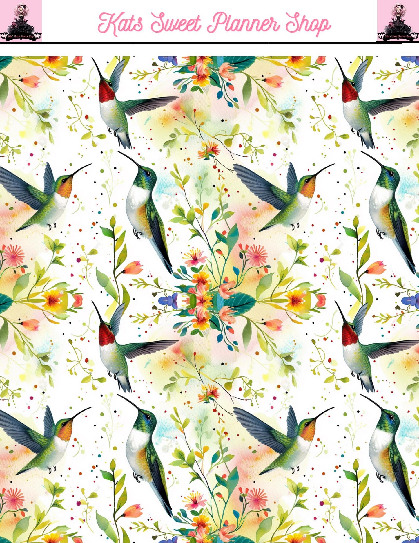 Hummingbirds 2 Tear Sheets