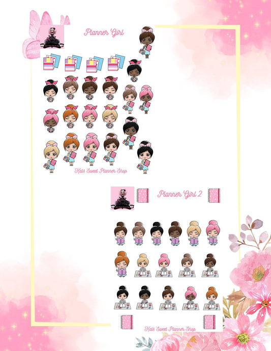 Planner Girl Sticker Kit 2