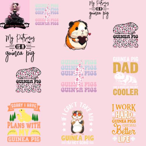 Guinea Pig Sticker Sheet