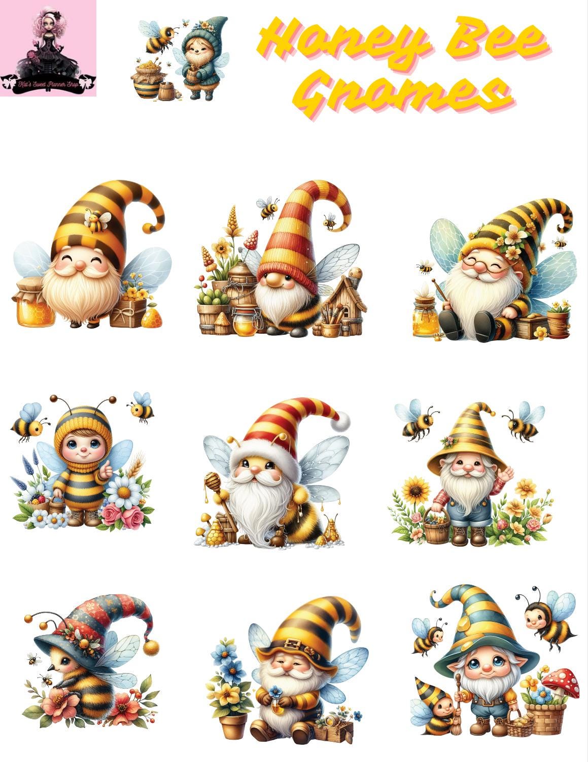 Honey Bee Gnomes