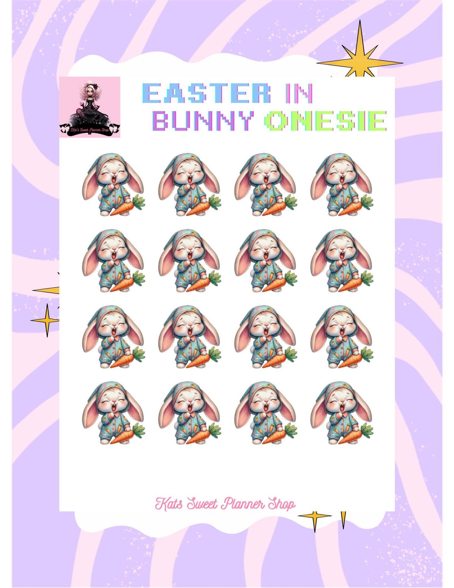 Easter Bunny In Onesie
