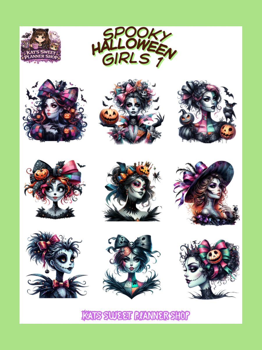 Spooky Halloween Girls