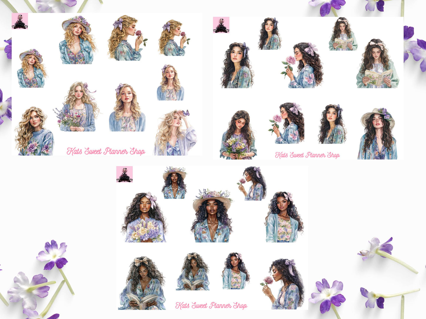 Hello Spring Deco Girls