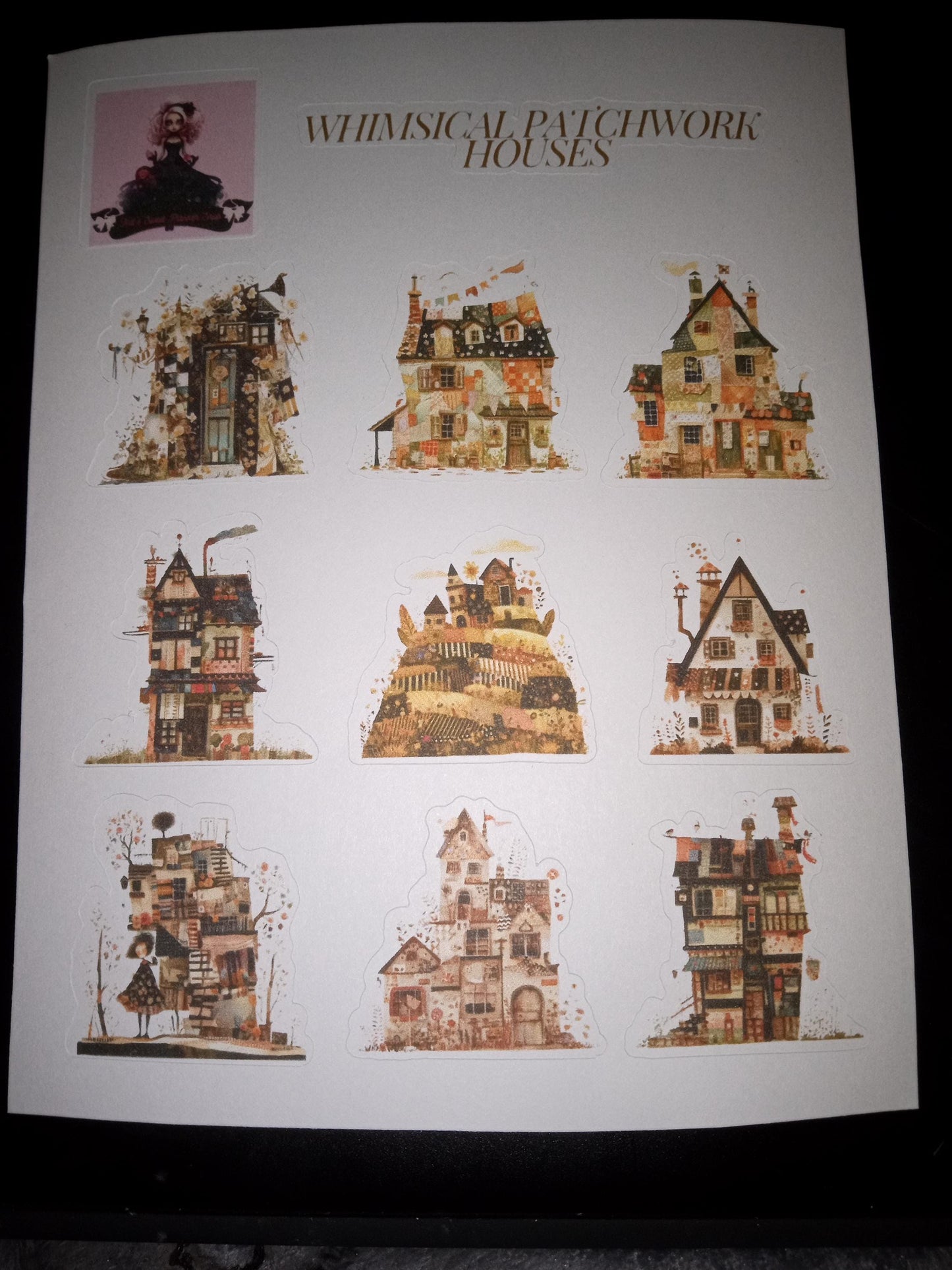 Whimsical Patchwork Houses