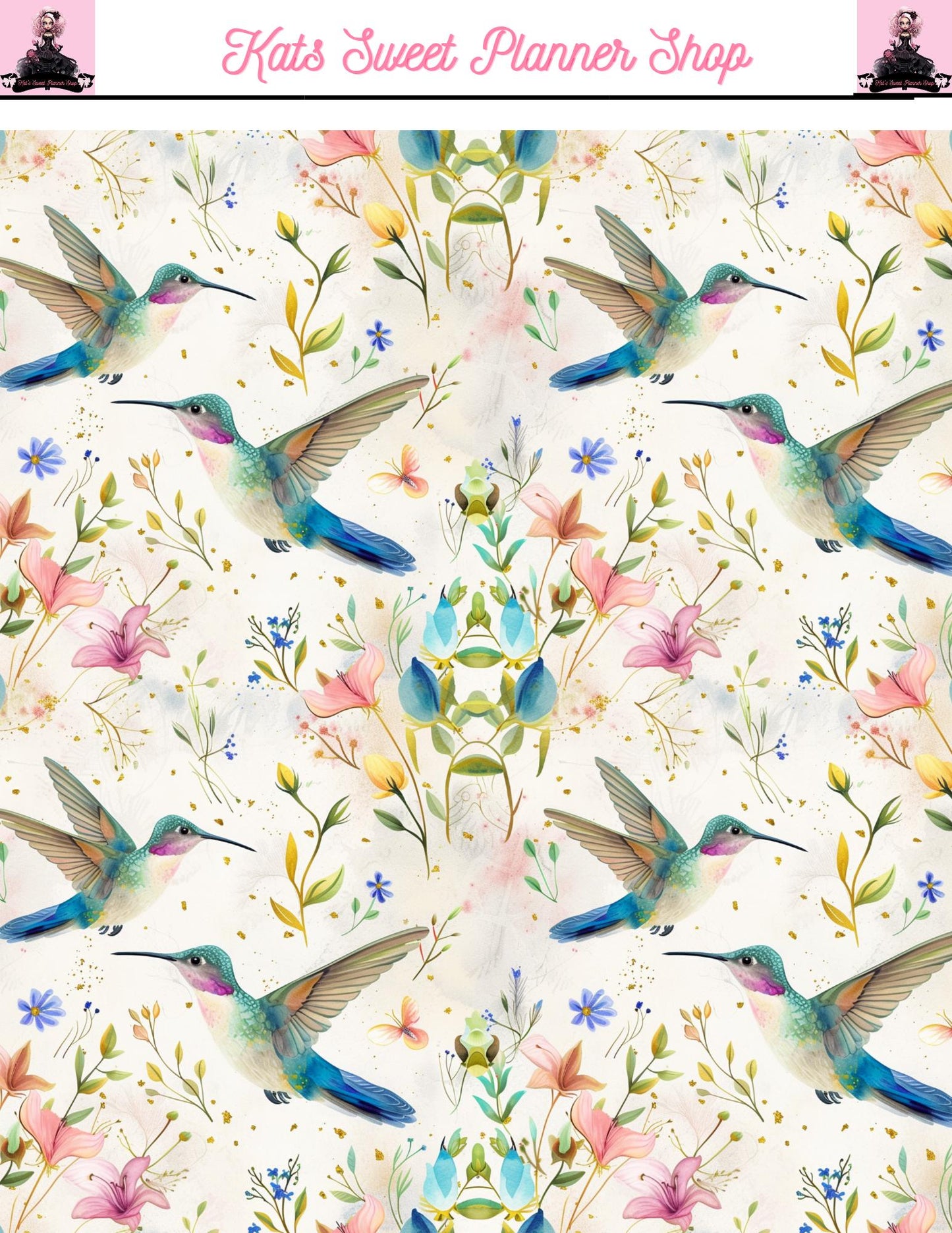 Hummingbirds 2 Tear Sheets