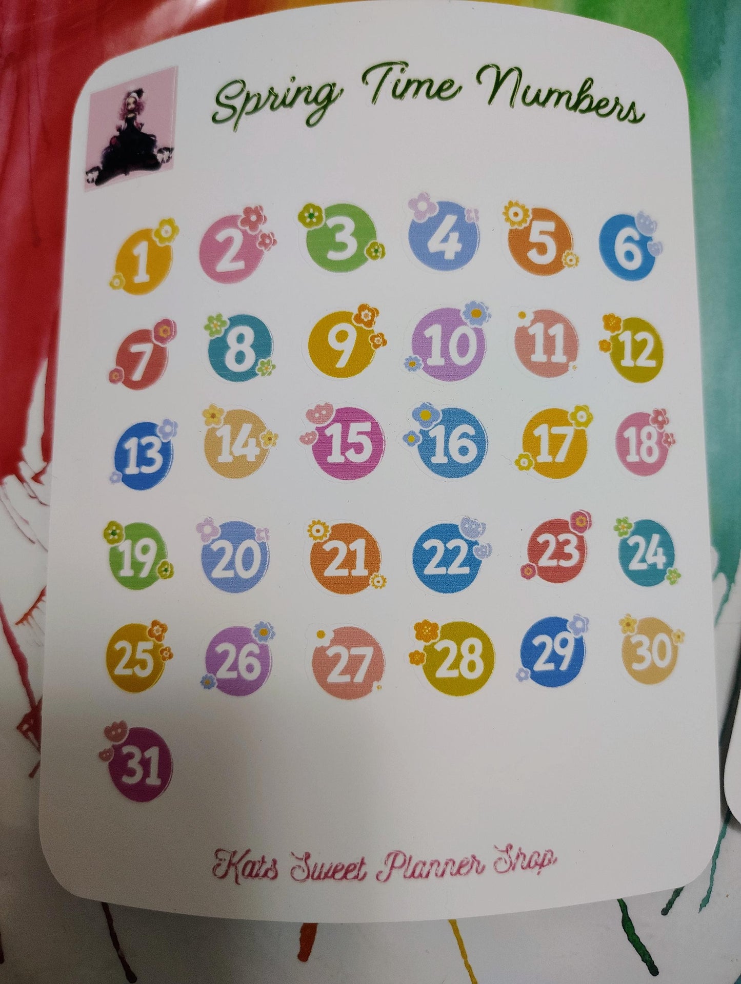Spring Time Numbers