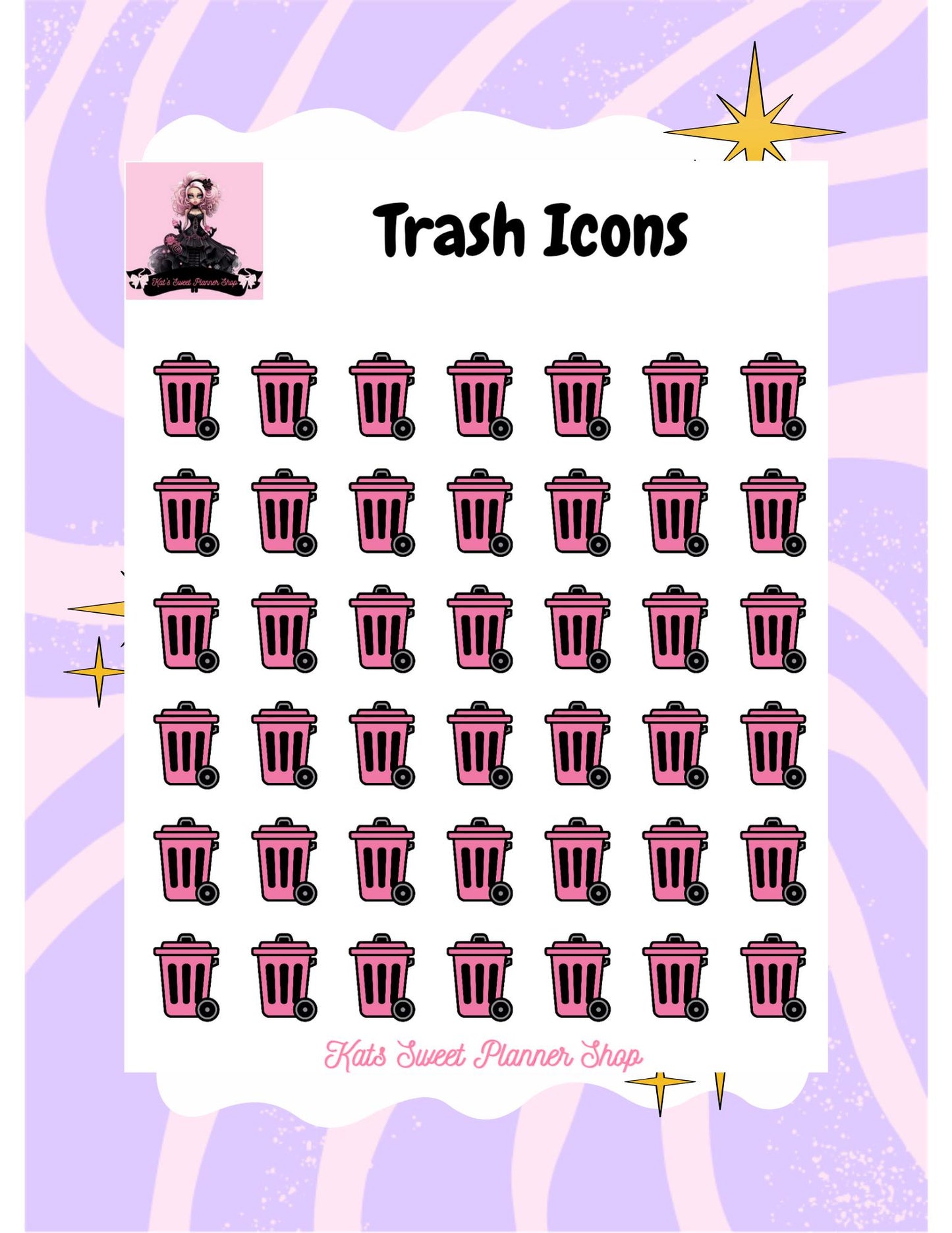 Small Trash Icons