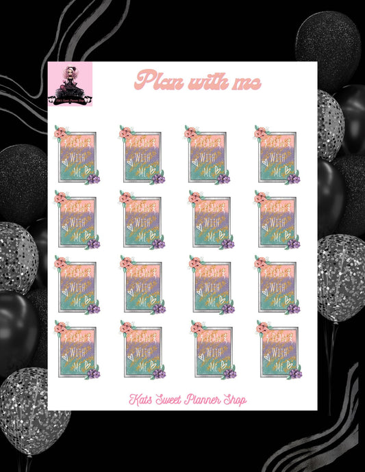 Plan with me