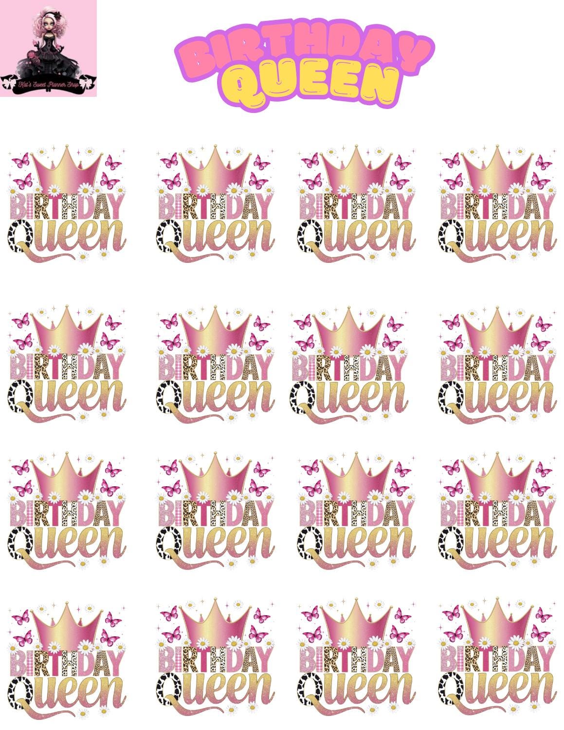Birthday Queen