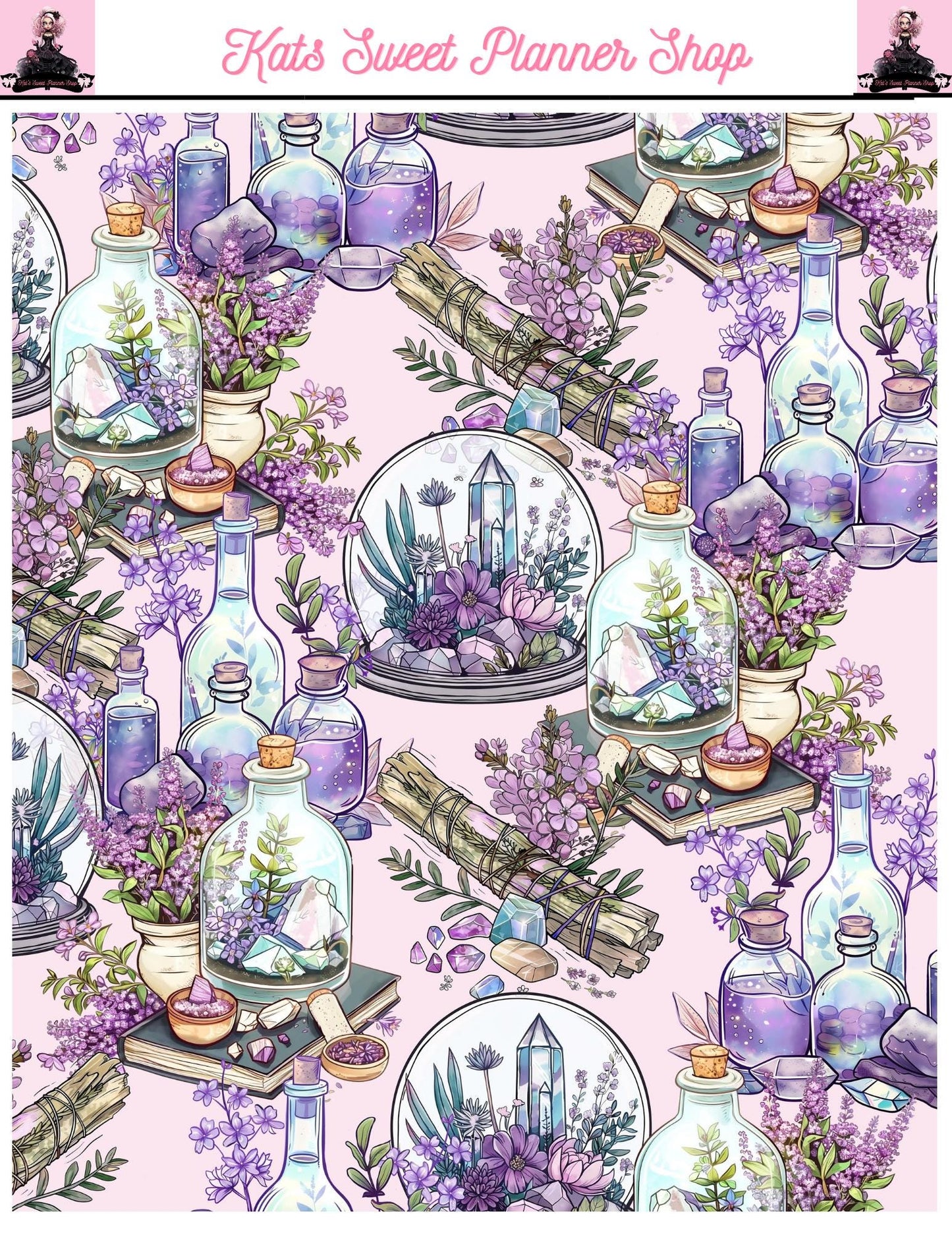 Witchy Sticker Tear Sheets