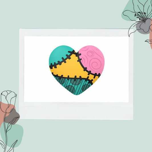 Sally's Heart Die Cut Sticker