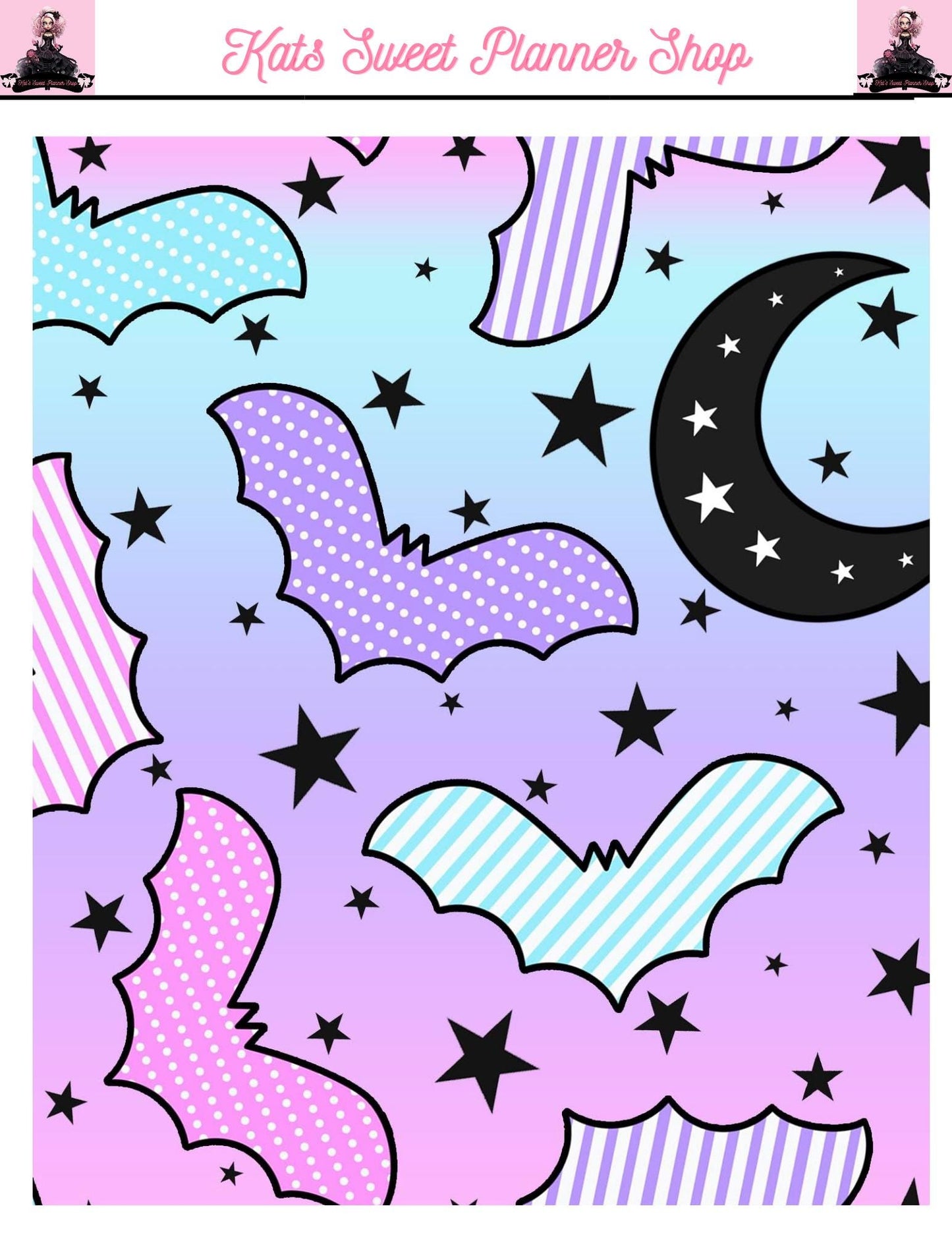 Batty Sticker Tear Sheets