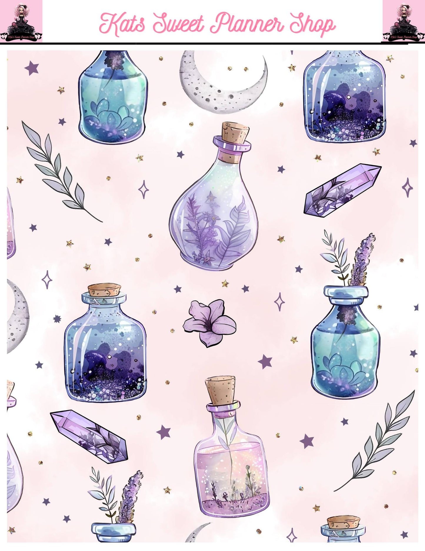 Witchy Sticker Tear Sheets