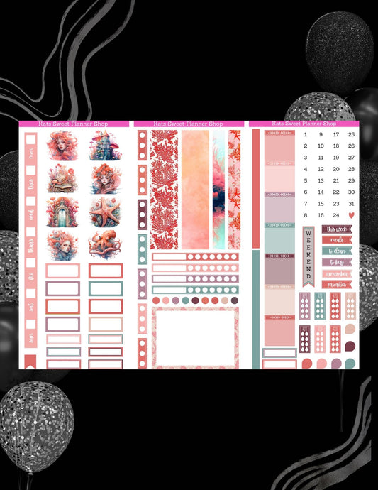 Coral Reef Hobo Weeks Kit