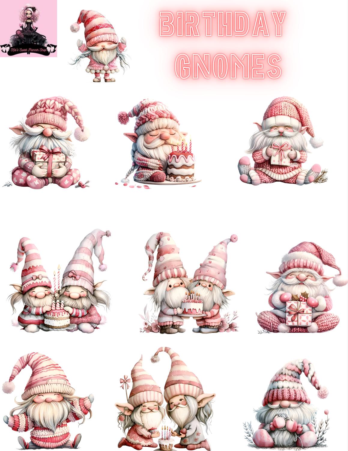 Birthday Gnomes