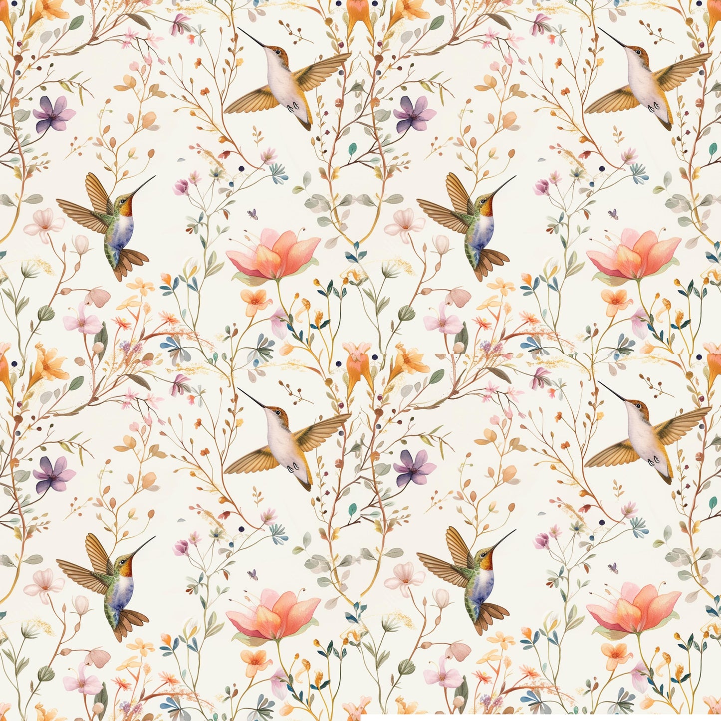 Hummingbirds Sticker Tear Sheets