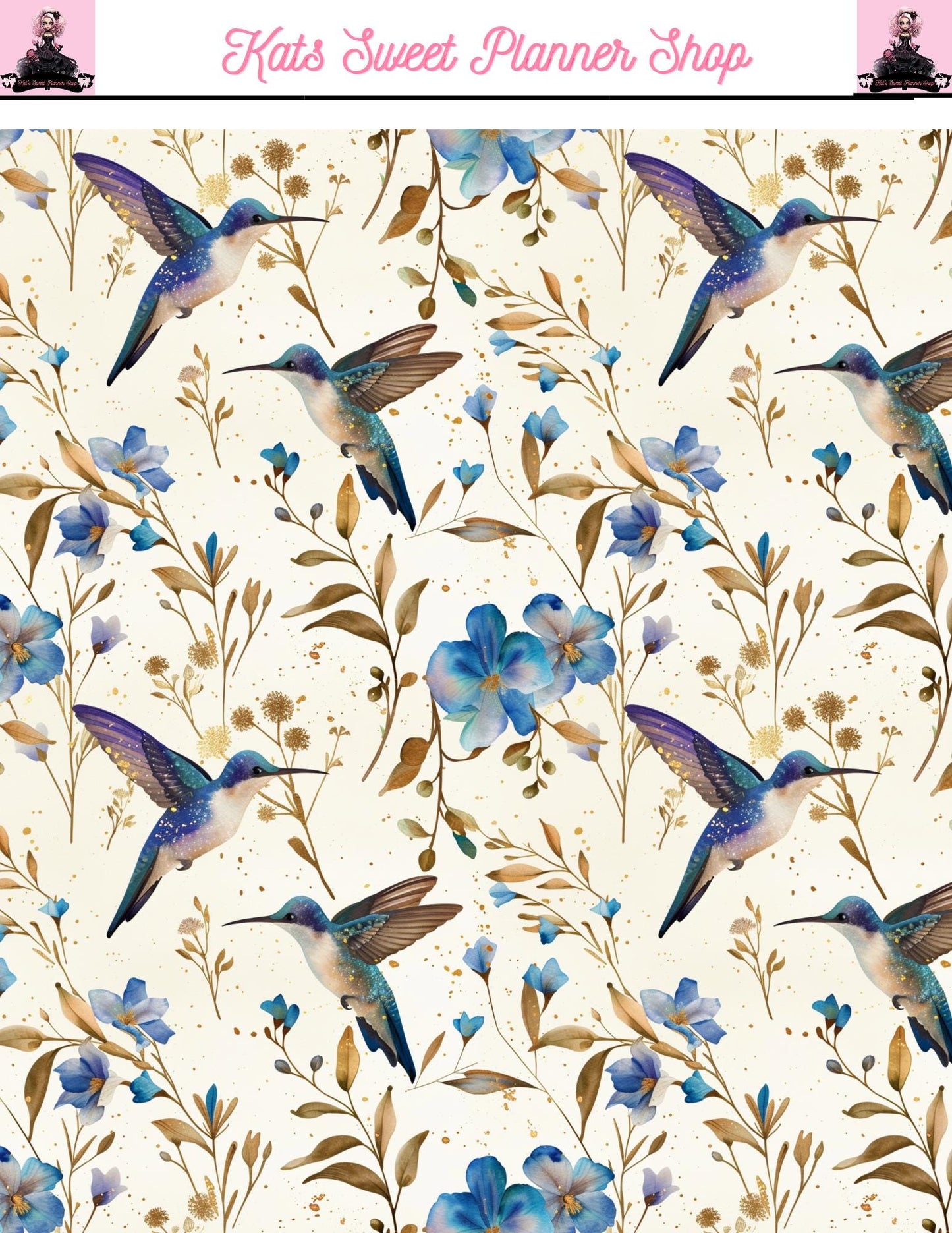 Hummingbirds 2 Tear Sheets
