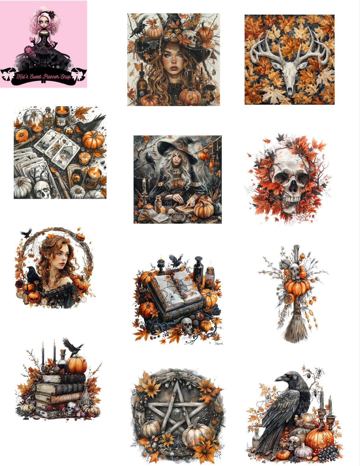Samhain Sticker Pack