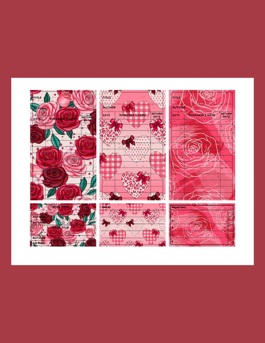 Valentine Library Cards