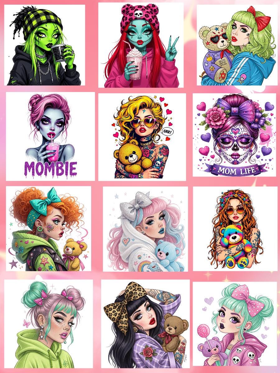 Girls Die Cuts