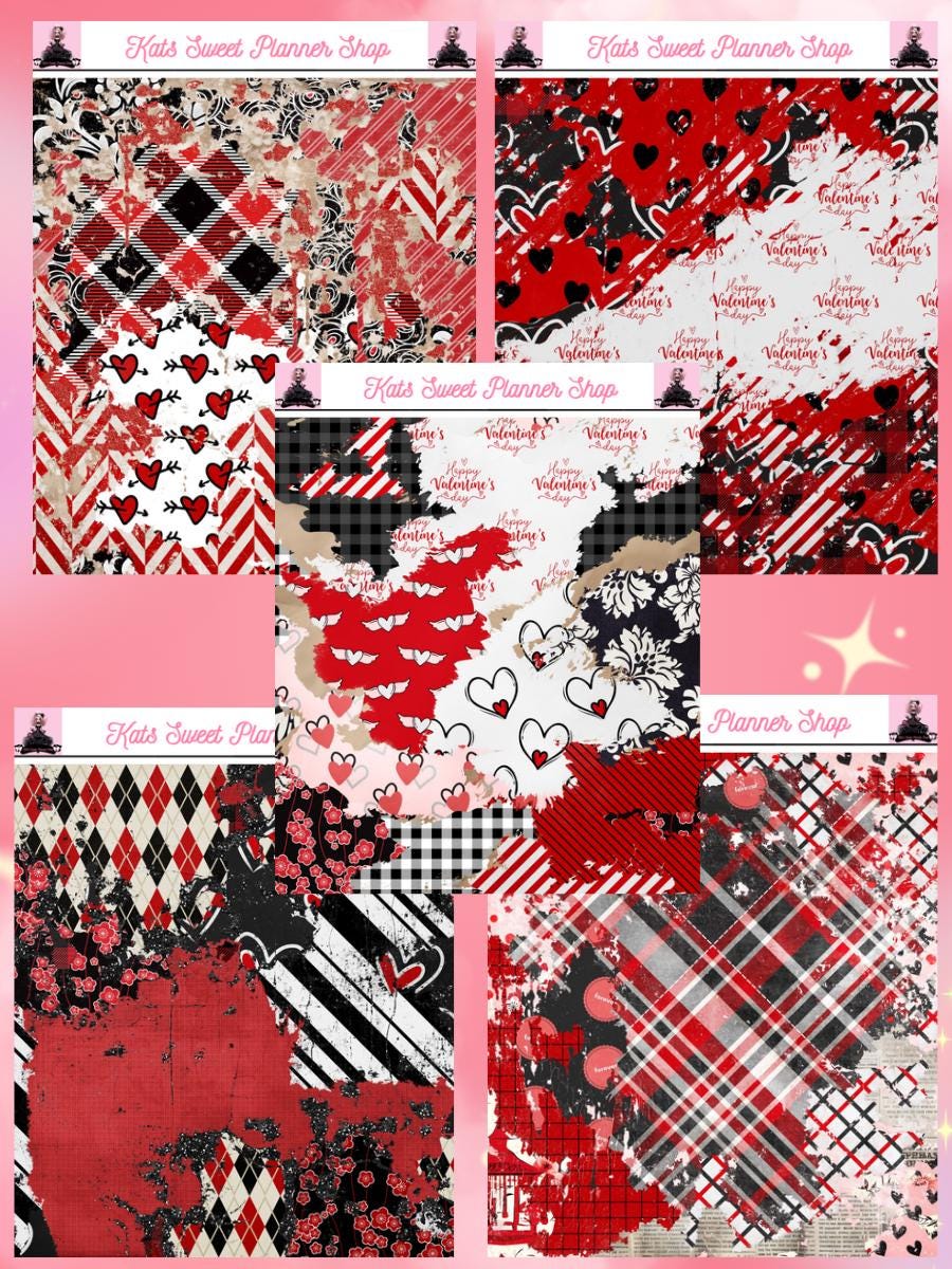 Valentine Tear Sheets
