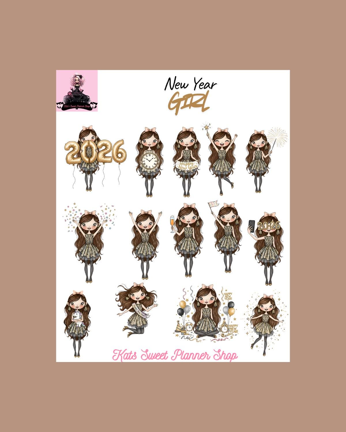 New Year Girl