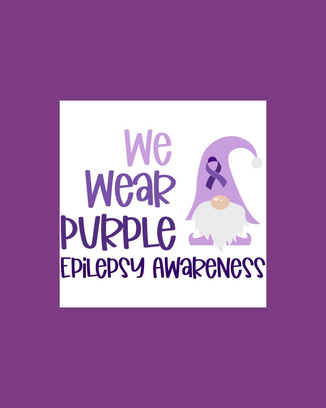 Epilepsy Awareness Die Cut 2