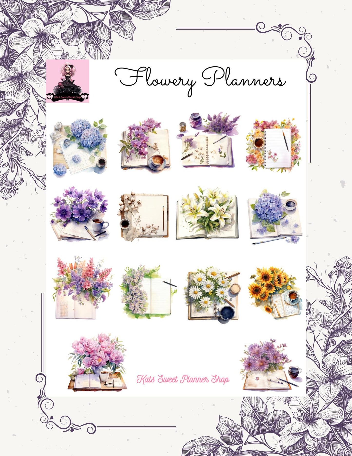 Flowery Planners