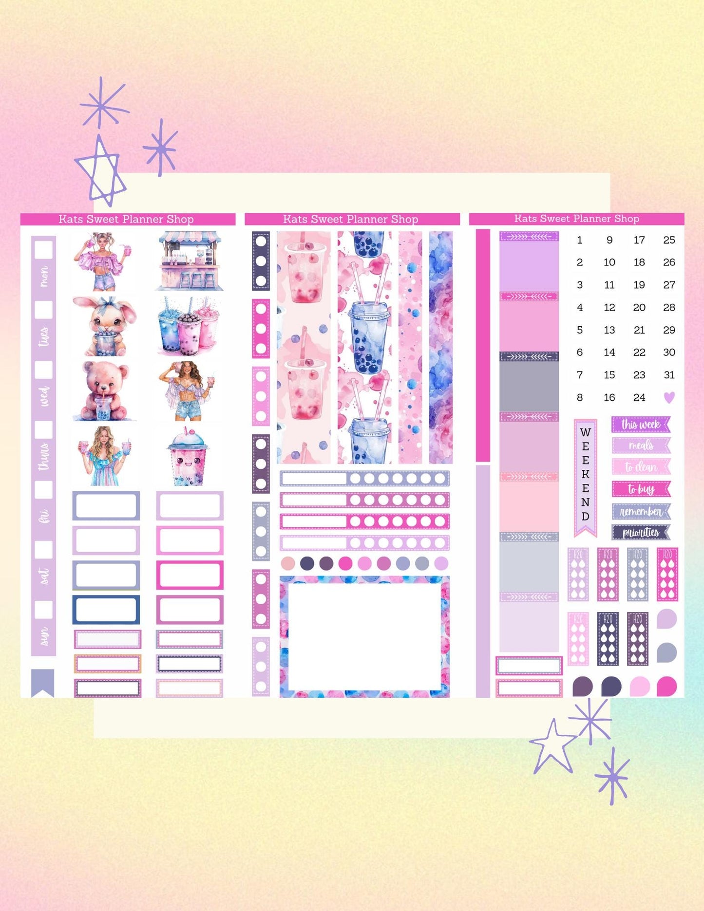 Boba Girls Hobo Weeks Kit
