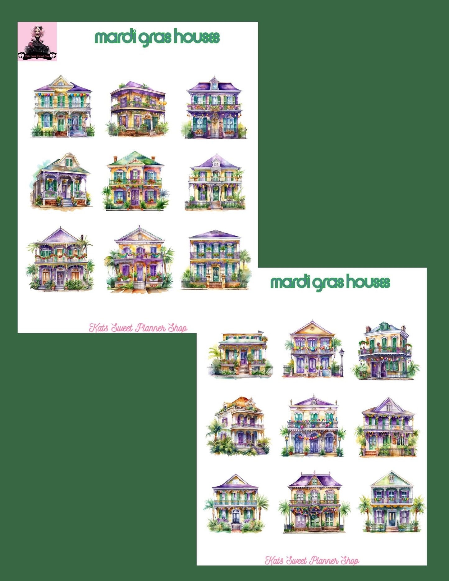Mardi Gras Houses