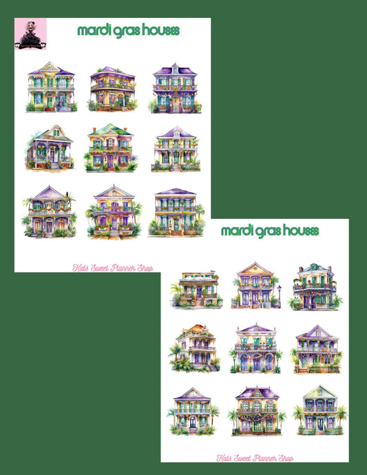 Mardi Gras Houses
