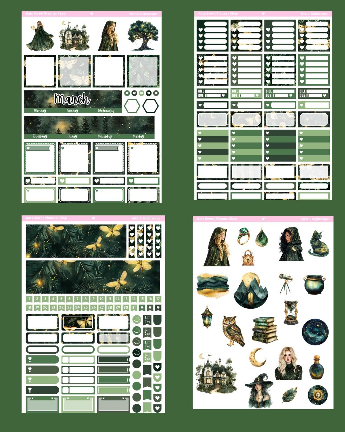 March Mystic Nightscape Vertical Kit