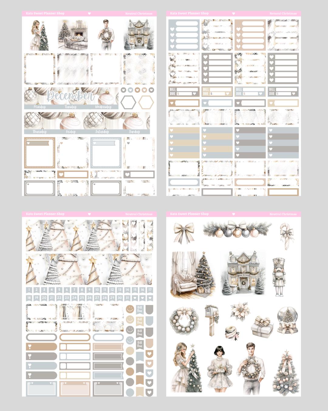 July- December 2026 Vertical Sticker Kits
