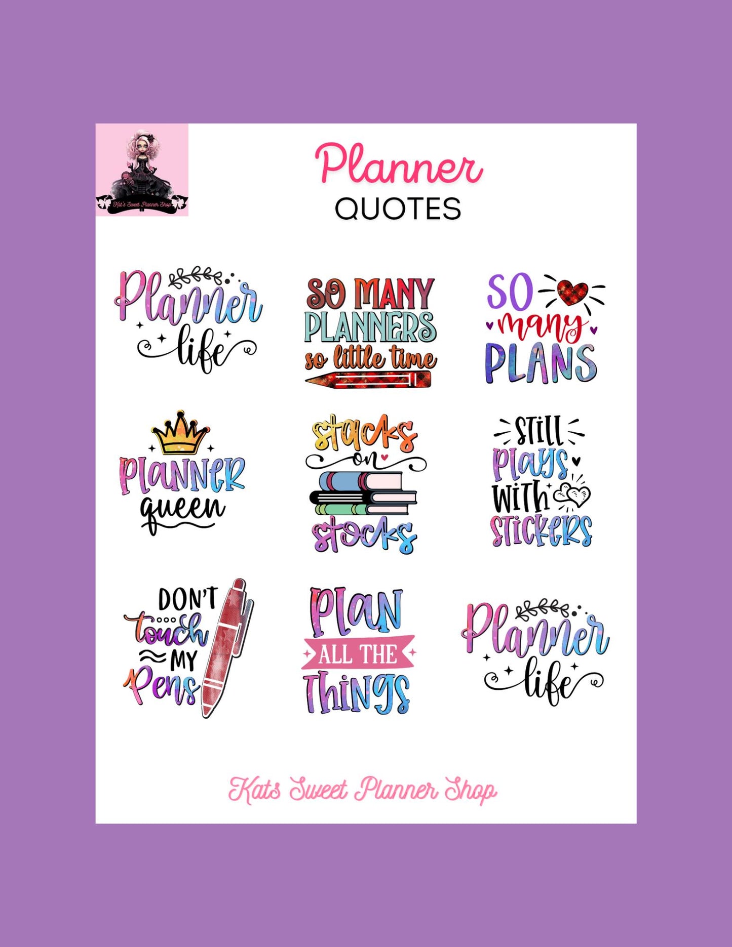 Planner Quotes 2