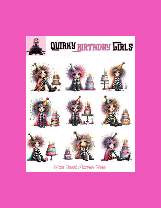 Quirky Birthday Girls