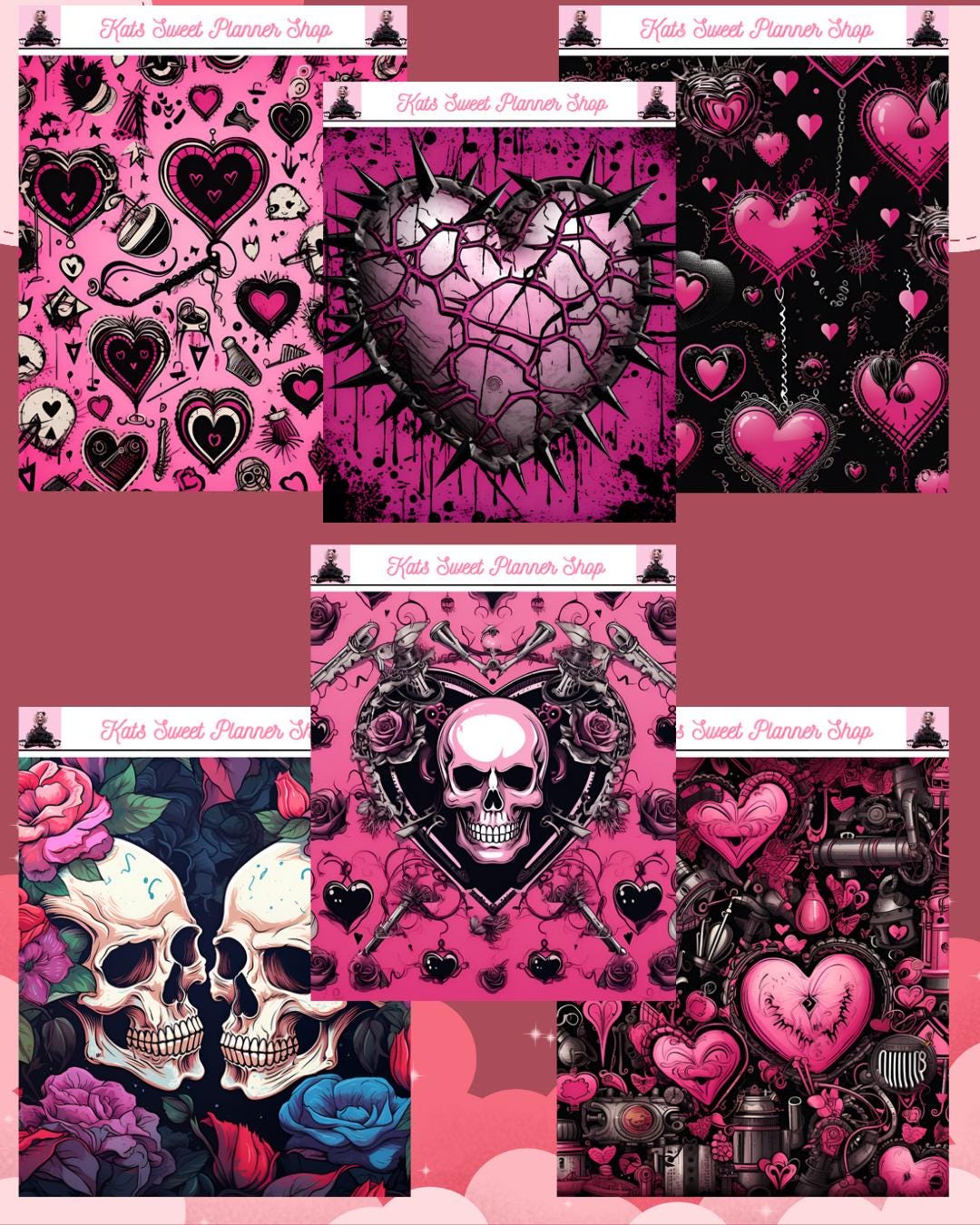 Gothic Romance Tear Sheets