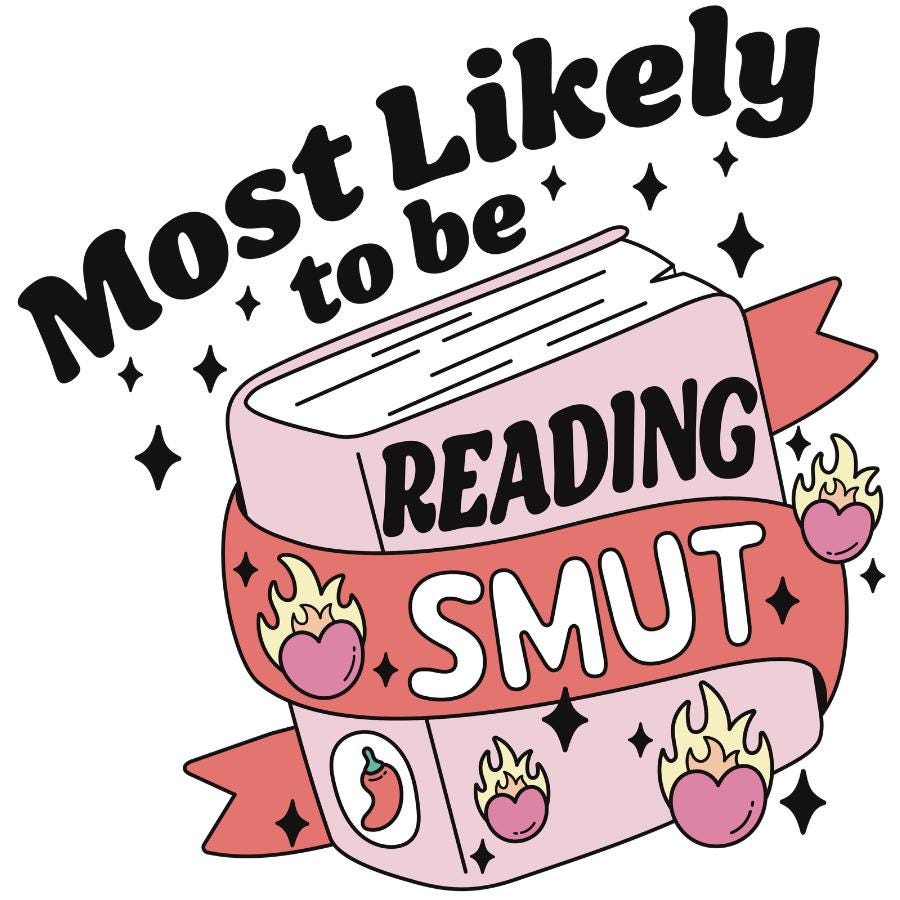 Smut Reader Die Cuts